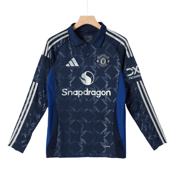 Manchester United Away Long Sleeve  Soccer Jersey 2024/25 Top Soccer Jerseys Store