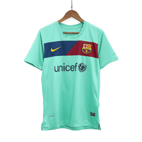 Retro DAVID VILLA #7 2010/11 Barcelona Away  Soccer Jersey Top Soccer Jerseys Store