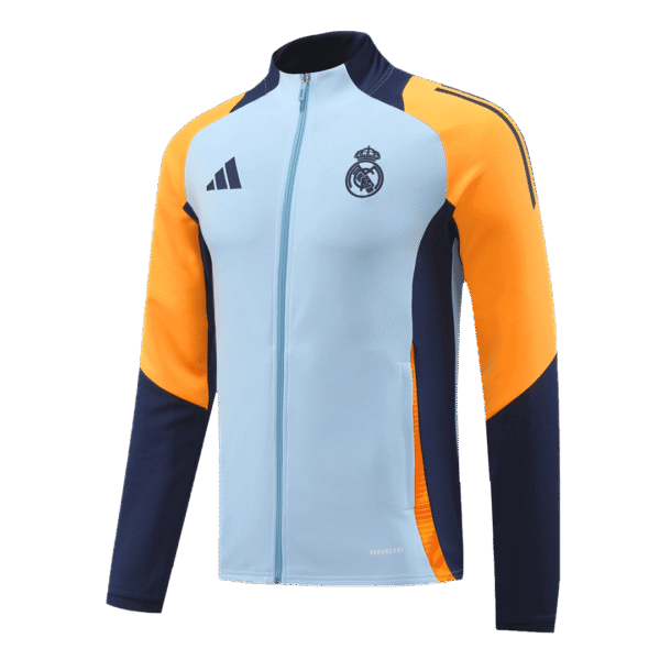 Kid's Real Madrid Training Kit (Jacket+Pants) 2024/25 Top Soccer Jerseys Store