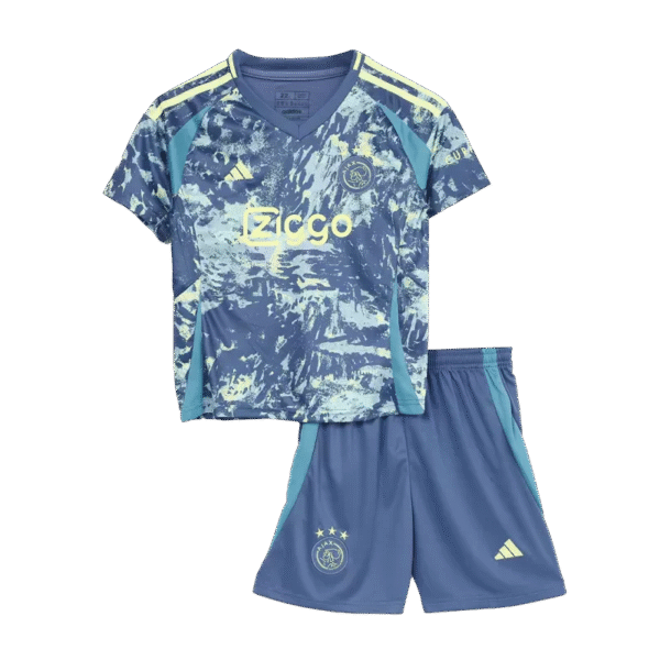 Ajax Away Kids Soccer Jerseys Kit 2024/25 Top Soccer Jerseys Store