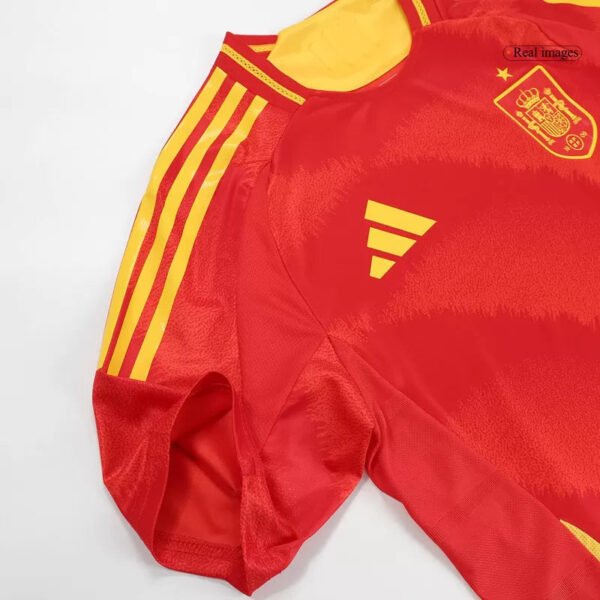 Player Version LAMINE YAMAL #19 Spain Home Shirt Euro 2024 - Image 2