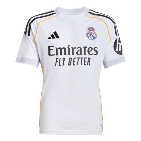 Kid's Real Madrid Home Shirt Kit(Shirt+Shorts) 2025/26 - Image 3