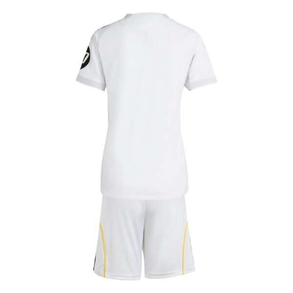 Kid's Real Madrid Home Shirt Kit(Shirt+Shorts) 2025/26 - Image 4