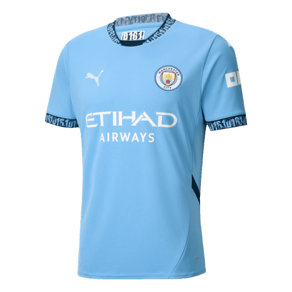 MARMOUSH #7 Manchester City Home  Soccer Jersey 2024/25 Top Soccer Jerseys Store