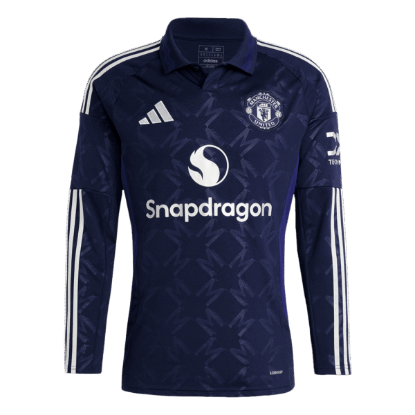 Manchester United Away Long Sleeve  Soccer Jersey 2024/25 Top Soccer Jerseys Store