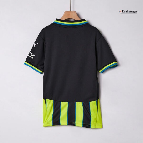 Kid's Manchester City Away  Soccer Jersey Kit(Jersey+Shorts) 2024/25 Top Soccer Jerseys Store