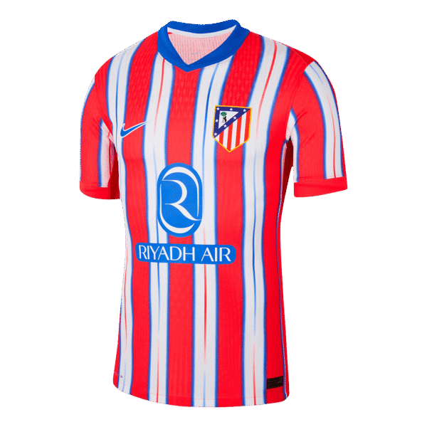 Player Version Atletico Madrid Home  Soccer Jersey 2024/25 Top Soccer Jerseys Store