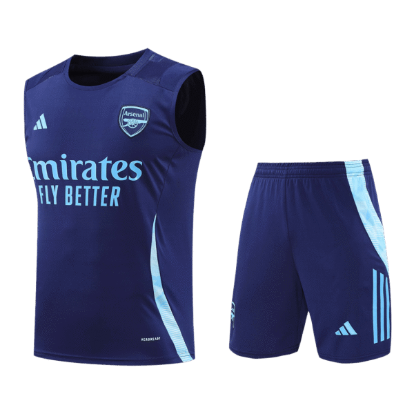 Arsenal Pre-Match  Soccer Jersey Vest Kit(Jersey+Shorts) 2024/25 Top Soccer Jerseys Store