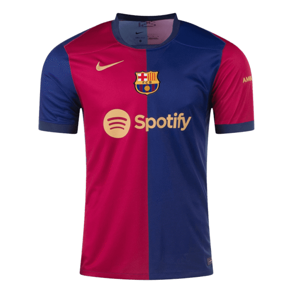 RAPHINHA #11 Barcelona Home  Soccer Jersey 2024/25 Top Soccer Jerseys Store