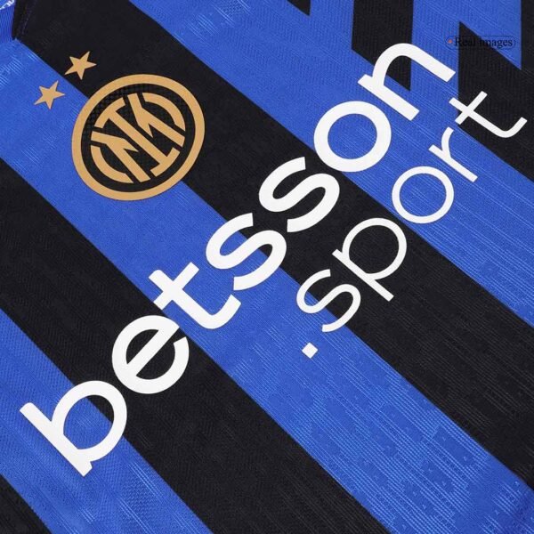 Player Version LAUTARO #10 Inter Milan Home  Soccer Jersey 2024/25 Top Soccer Jerseys Store
