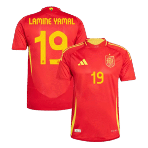 Player Version LAMINE YAMAL #19 Spain Home Shirt Euro 2024