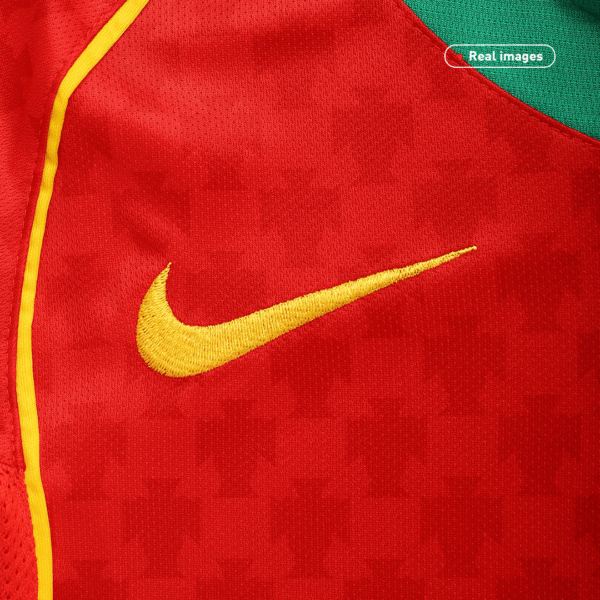 Portugal Home Retro Shirt 2004 - Euro Final - Image 4