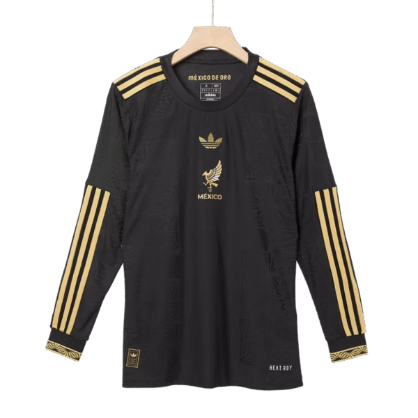 Player Version Mexico Third Away Long Sleeve 2025- Gold Cup