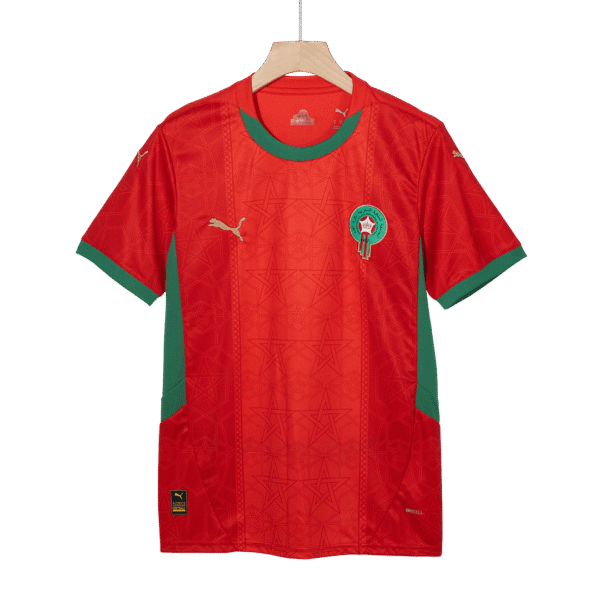 Morocco Home  Soccer Jersey 2024/25 Top Soccer Jerseys Store