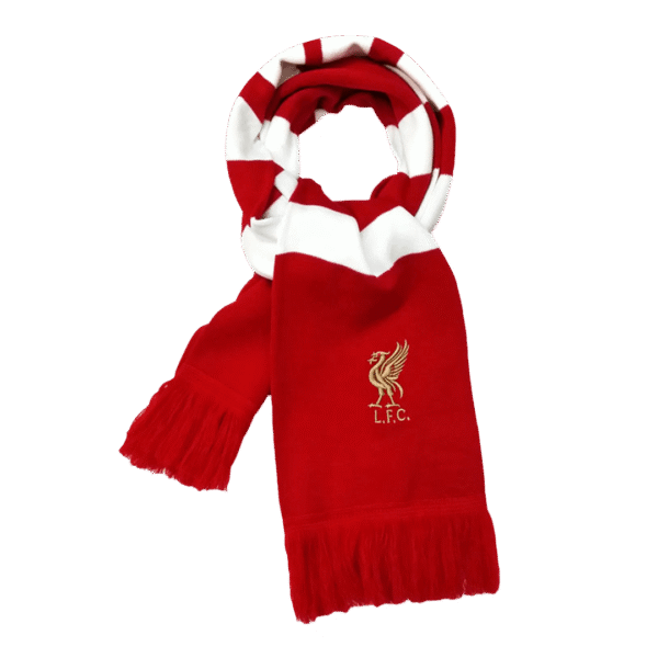 Liverpool Soccer knitting Scarf Red&White Top Soccer Jerseys Store
