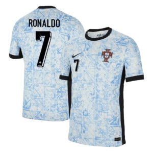 Men's Portugal RONALDO #7 Away Shirt Euro 2024
