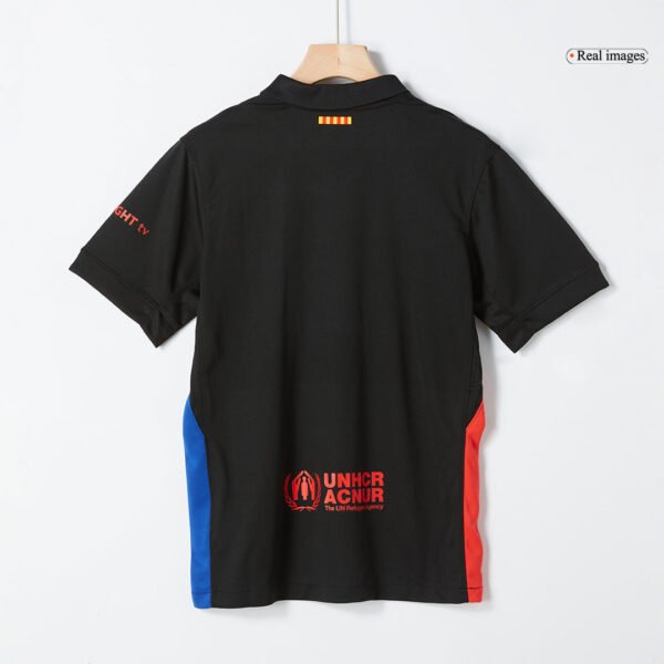 Barcelona Away  Soccer Jersey 2024/25 - Spotify Logo Without Text Top Soccer Jerseys Store