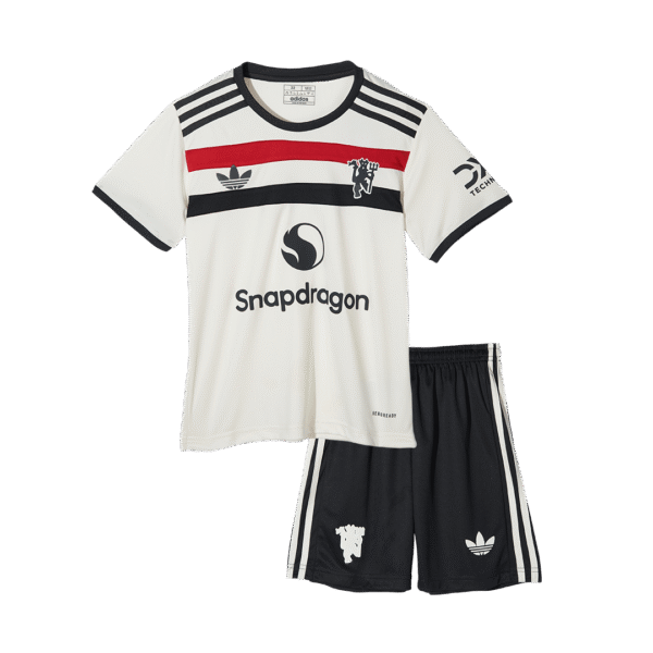 Kid's Manchester United Third Away  Soccer Jersey Kit(Jersey+Shorts) 2024/25 Top Soccer Jerseys Store