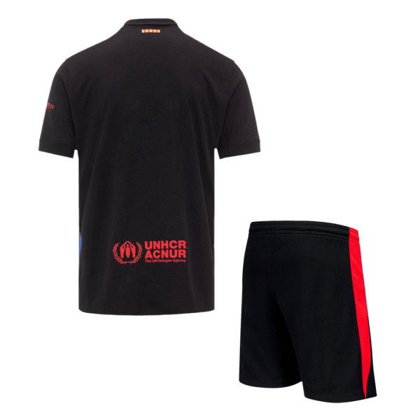 Barcelona Away  Soccer Jersey Kit(Jersey+Shorts) 2024/25 - Spotify Logo Without Text Top Soccer Jerseys Store