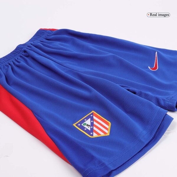 Kid's Atletico Madrid Home  Soccer Jersey Kit(Jersey+Shorts+Socks) 2024/25 Top Soccer Jerseys Store