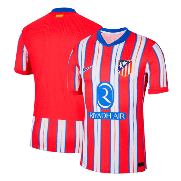 Player Version Atletico Madrid Home  Soccer Jersey 2024/25 Top Soccer Jerseys Store