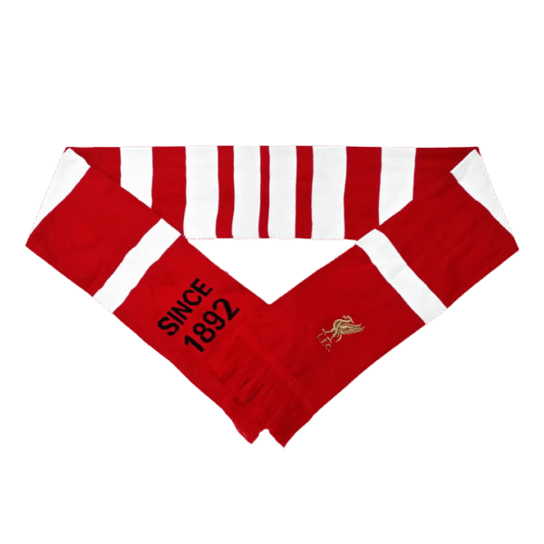 Liverpool Soccer knitting Scarf Red&White Top Soccer Jerseys Store