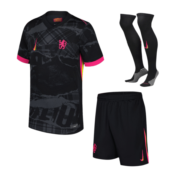 Chelsea Third Away  Soccer Jersey Kit(Jersey+Shorts+Socks) 2024/25 Top Soccer Jerseys Store
