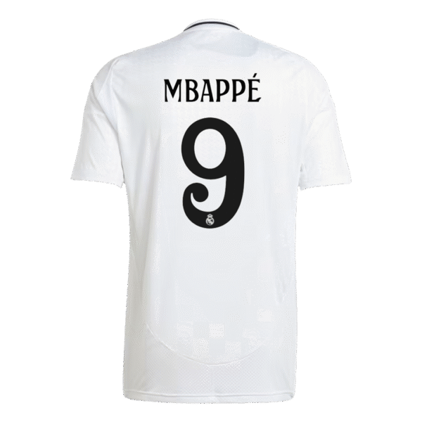 MBAPP? #9 Real Madrid Home  Soccer Jersey 2024/25 Top Soccer Jerseys Store