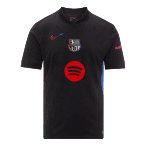 Barcelona Away  Soccer Jersey 2024/25 - Spotify Logo Without Text Top Soccer Jerseys Store